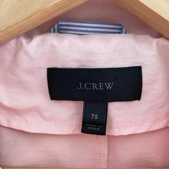 J Crew Pink Perfect Lightweight Jacket Water Resistant H8701 Small  (11447) - Picture 6 of 12